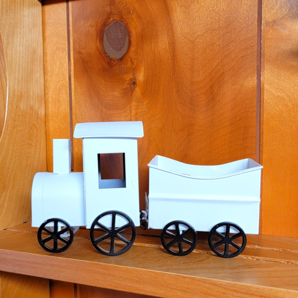 COPY - Metal Train Decor